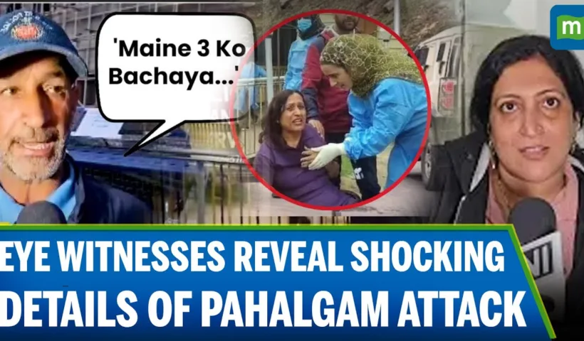 Jammu Kashmir Breaking News: Eyewitness Shares Shocking Details Of Pahalgam Terror Attack