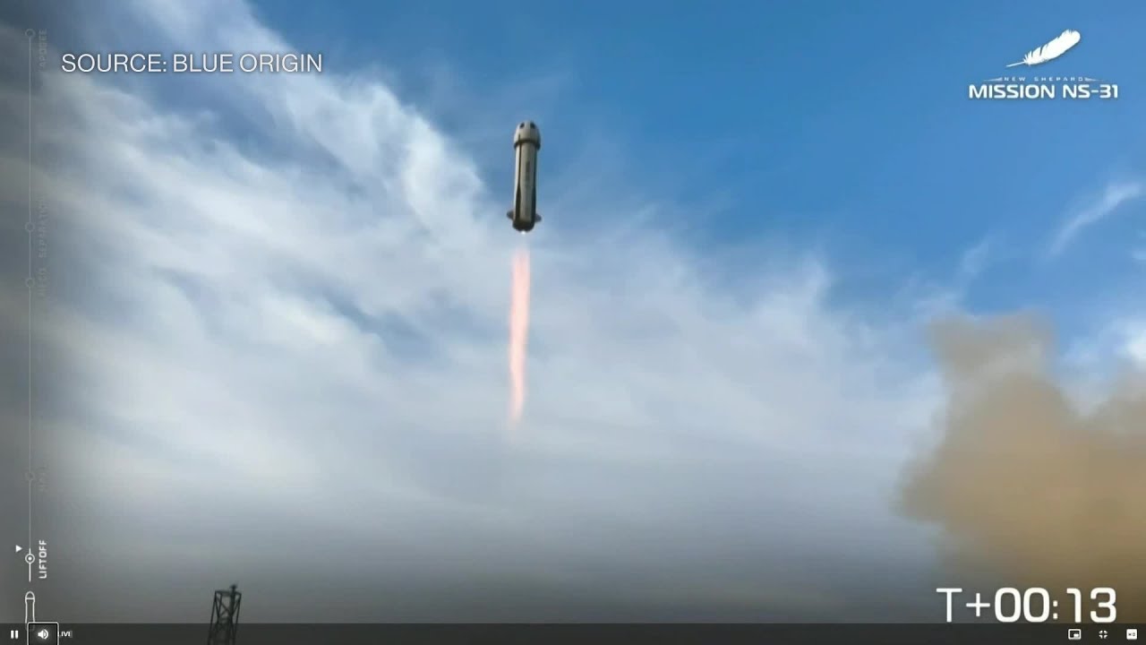 Blue Origin Rocket Sends Katy Perry to Edge of Space