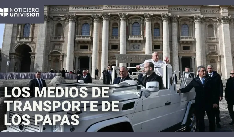 De las carrozas al papamóvil: así han sido los medios de transporte utilizados por los papas