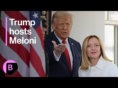 Trump Talks Trade and Tariffs in Meeting With Italian Prime Minister Meloni