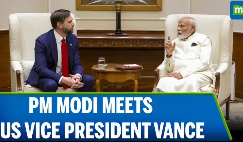 PM Modi Meets U.S. Vice President JD Vance| India-U.S. Bilateral Ties| Usha Vance| Tariffs| N18G
