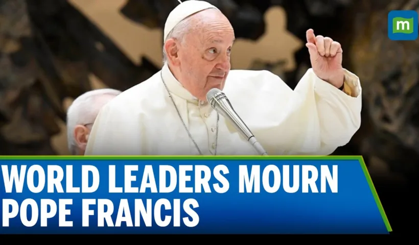 World leaders send condolences over death of Pope Francis | N18G