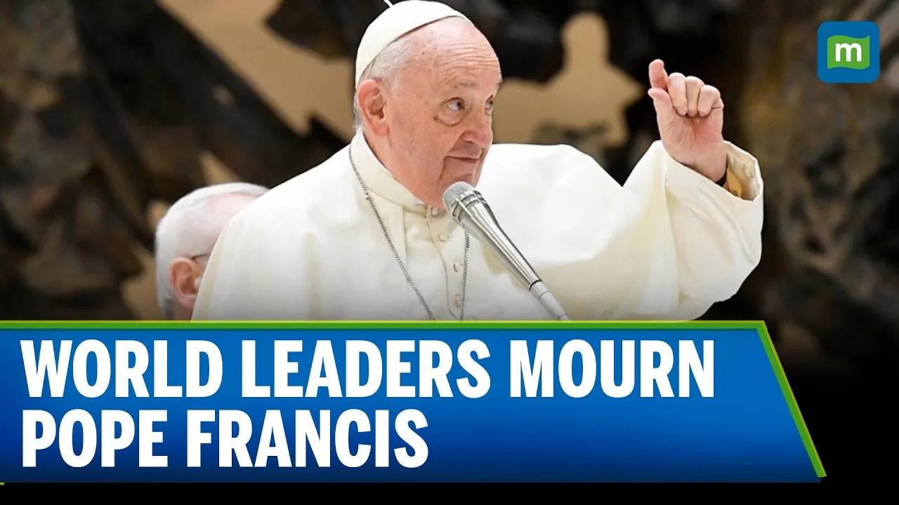 World leaders send condolences over death of Pope Francis | N18G