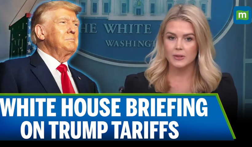 Karoline Leavitt Holds White House Press Briefing After Admin Pulls Funding To Harvard | N18G