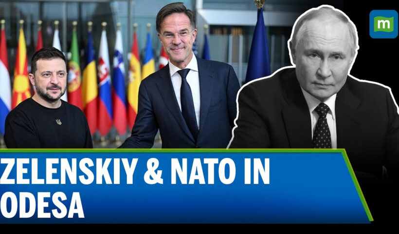 Zelenskiy and NATO's Rutte say they discussed U.S. peace efforts in Odesa