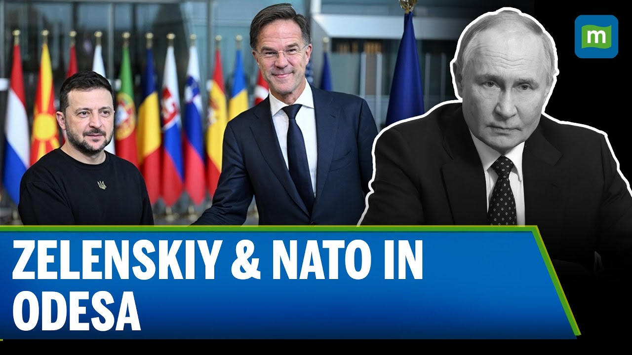 Zelenskiy and NATO's Rutte say they discussed U.S. peace efforts in Odesa