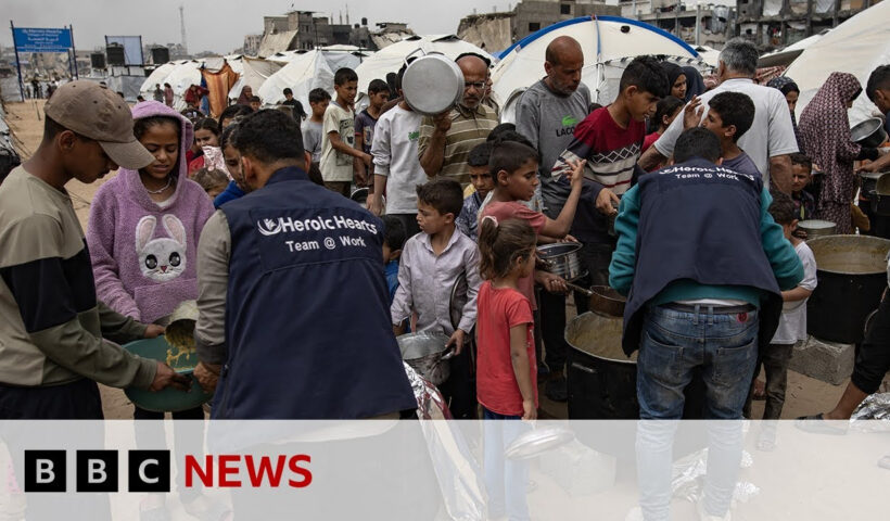 Gaza aid system ‘facing total collapse’, charities warn | BBC News
