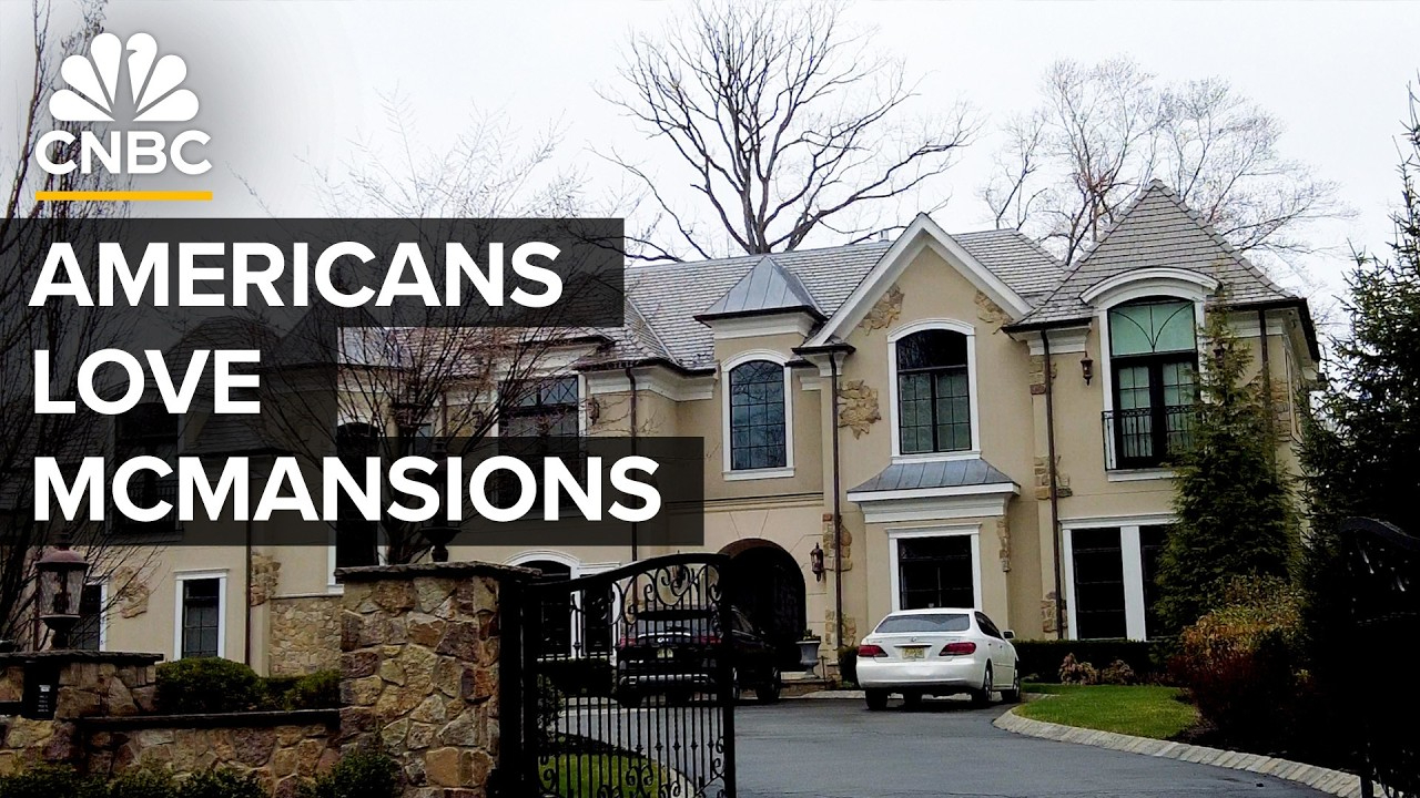 Why Americans Keep Buying McMansions