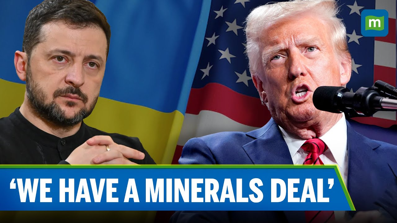 Trump on Ukraine minerals deal | N18G