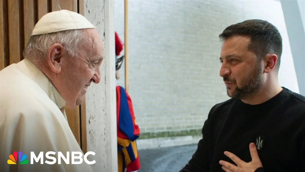 'He prayed for peace in Ukraine': Zelenskyy honors Pope Francis