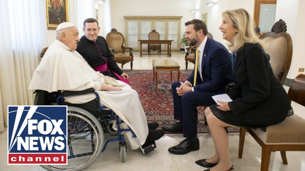 JD Vance speaks out on Pope Francis' death after meeting
