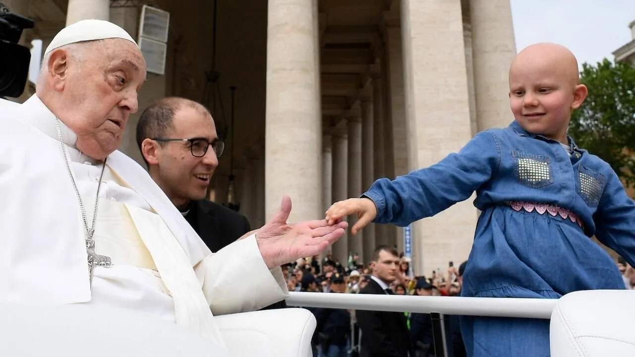 Pope Francis blessed babies, greeted Catholics on Easter Sunday just hours before his death