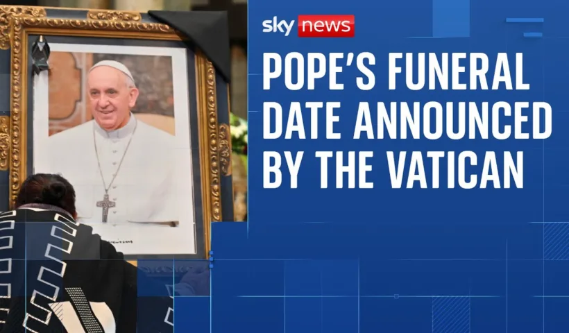 Date of pope's funeral released by meeting of cardinals at the Vatican