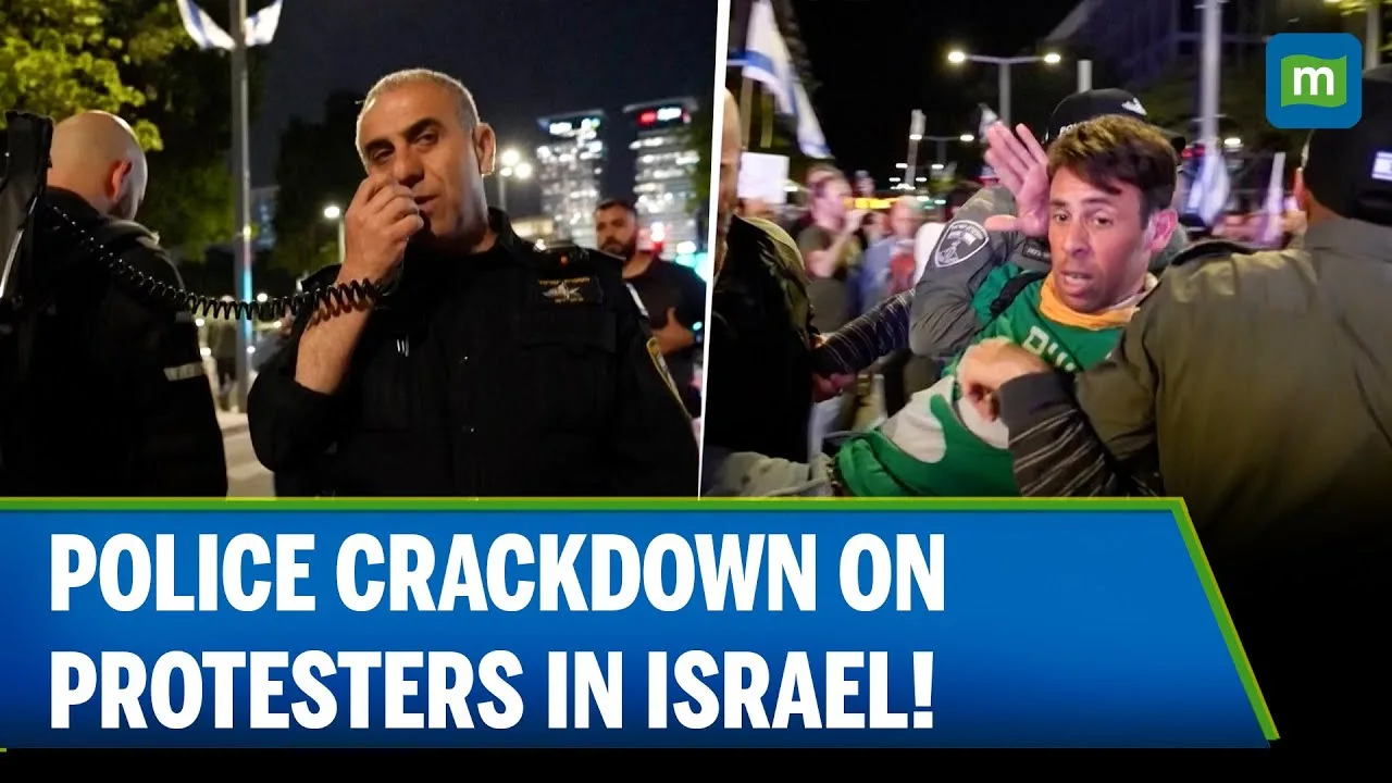 Massive Protests In Israel| Demanding Hostage Deal, Netanyahu's Resignation| Police Crackdown| N18G