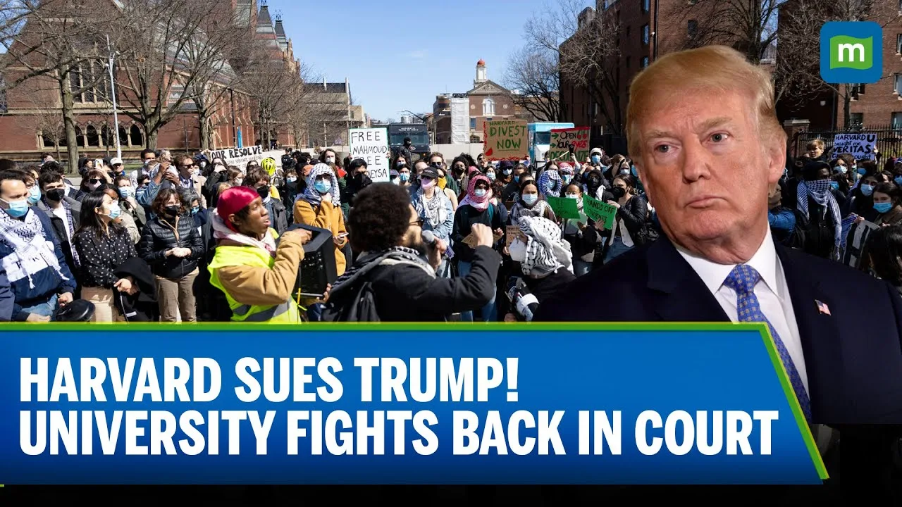Harvard Sues Trump to Stop $2.3 Billion Funding Freeze Over Campus Protest Crackdown | N18G