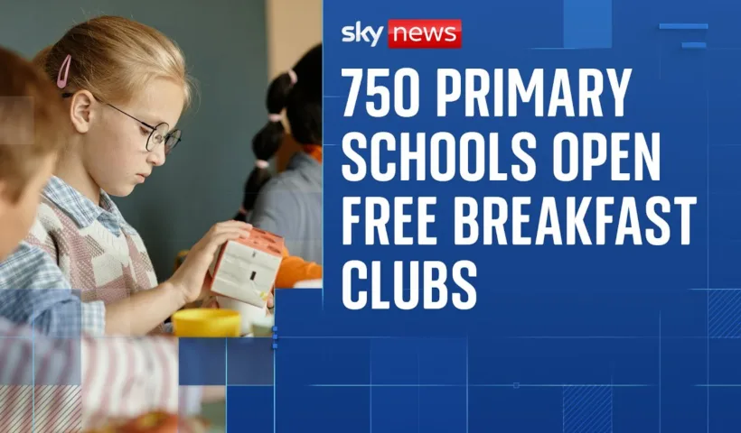 750 primary schools in England to offer free breakfast clubs to students
