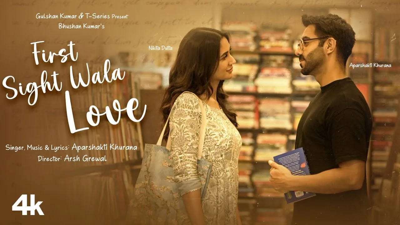 First Sight Wala Love (Music Video): Aparshakti Khurana Feat. Nikita Dutta | Bhushan Kumar