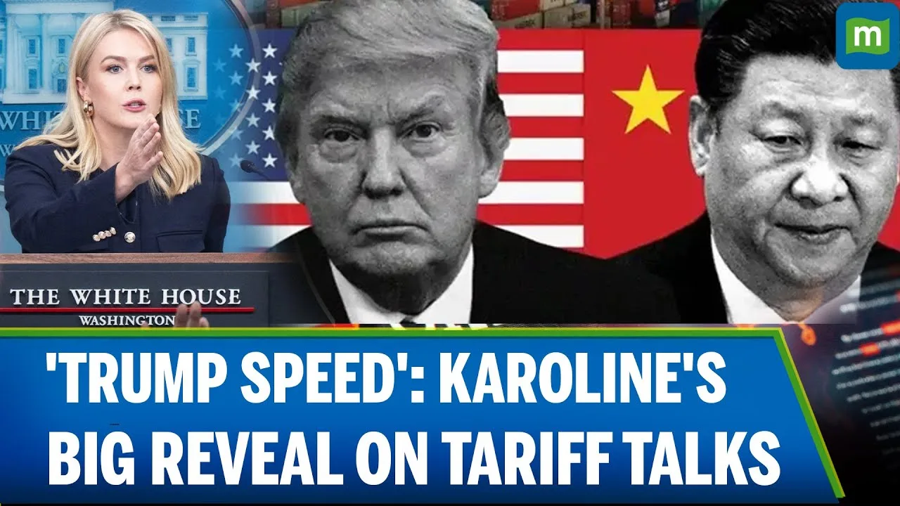 Big Update On Trump Tariffs: White House says doing very well on potential trade deal with China