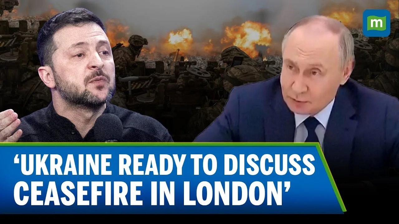 Zelenskiy says Ukrainian delegation has mandate to discuss ceasefire in London