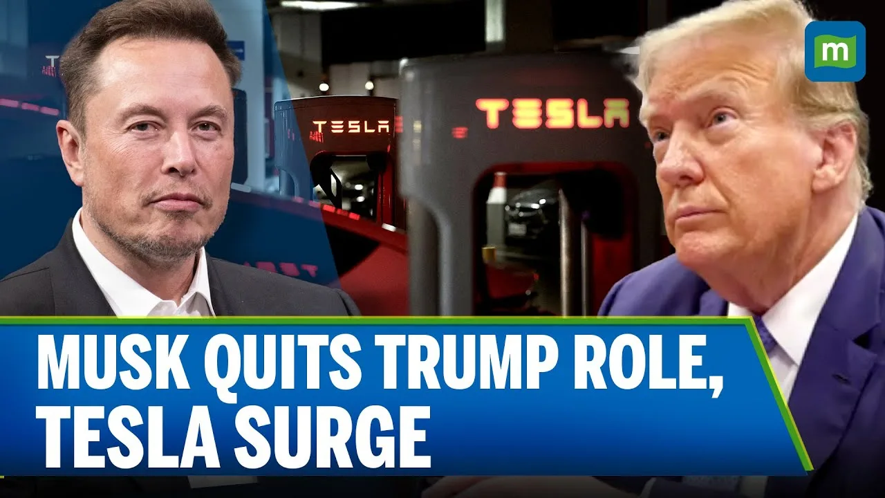 Elon Musk Steps Back from Trump Ties | Tesla Stock Jumps; Sales Fall | DOGE Work Cut | N18G