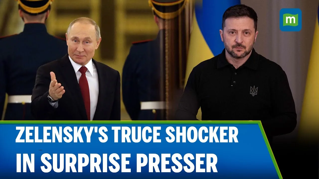 The Weird Connection Between Zelensky's Presser and Putin's SHOCKING Truce Offer | N18G