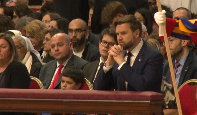 JD Vance visits the Vatican on Easter weekend