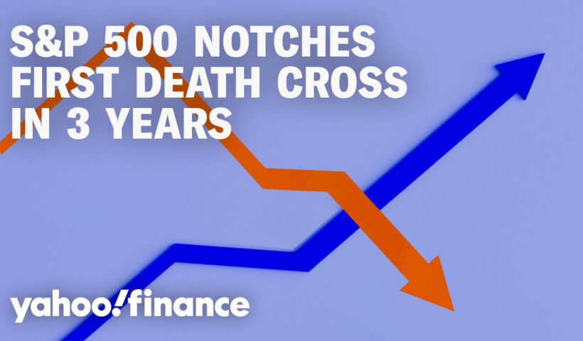 S&P 500 notches first death cross in 3 years