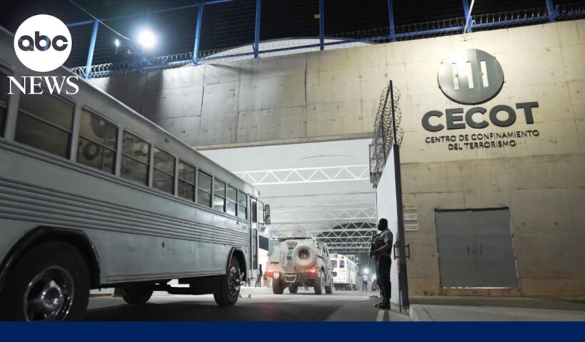 Insight into El Salvador's infamous CECOT prison