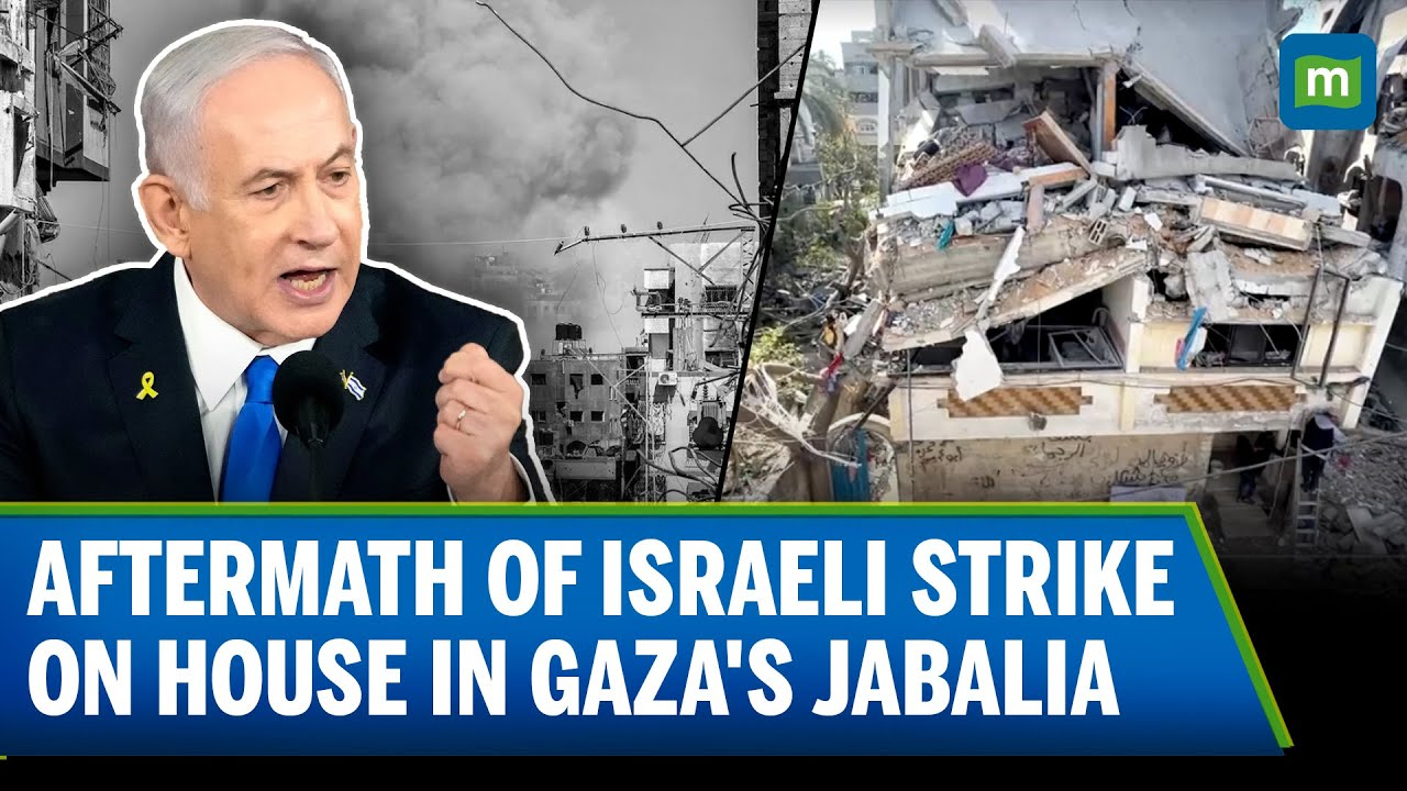 Jabalia Airstrike Hits Home| Mass Destruction as Gaza Faces Ongoing Devastation| N18 G