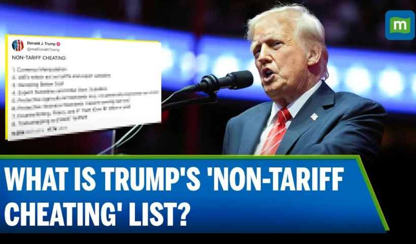 Trump's ‘Non-Tariff Cheating’ List| Sunday Easter Post| Trade Imbalance| Trump Tariffs| N18G