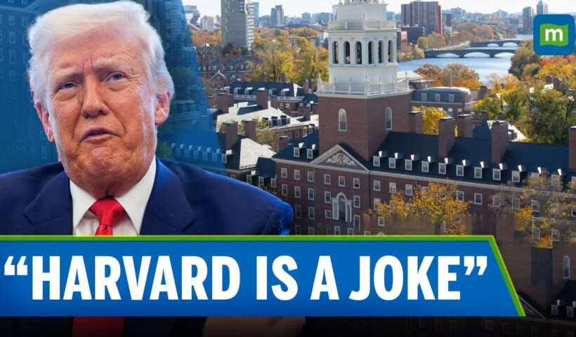 Donald Trump Takes A Dig At Harvard Again | Obama Backs Harvard | N18G