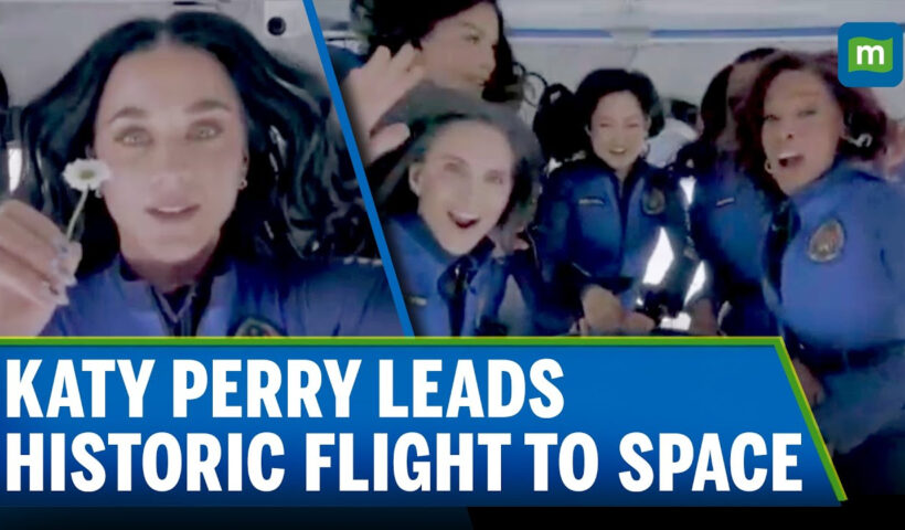 Katy Perry and All-Female Crew Celebrate Historic Spaceflight | N18G