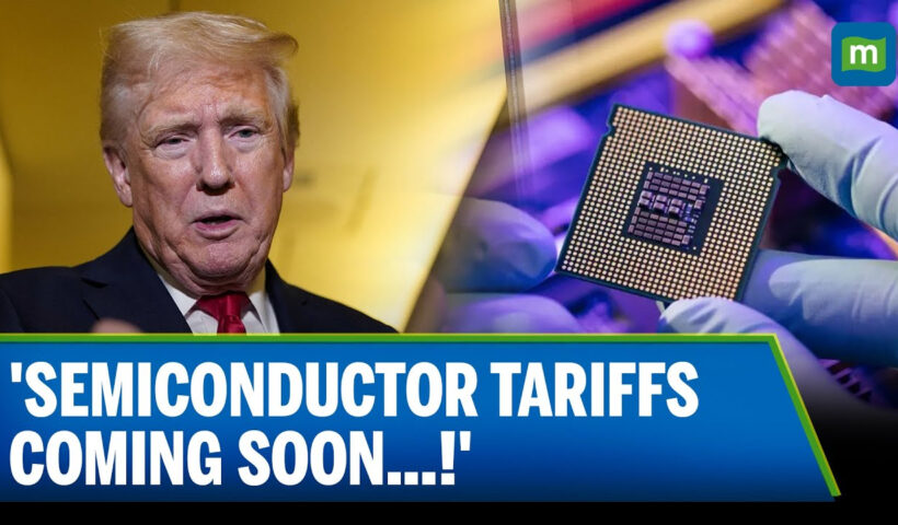 Trump Hints At Upcoming Tariffs On Semiconductors Amid Temporary Tech Exemptions | N18G