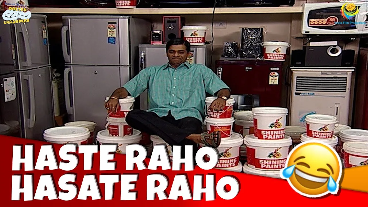 Bagha became a color badshaah! | Keep laughing, keep laughing! | Taarak Mehta's Ooltah Chashmah
