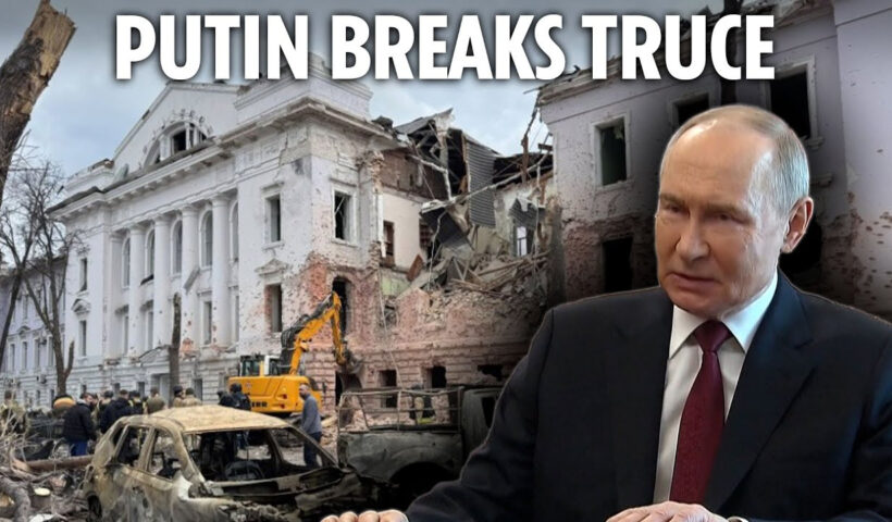 Putin breaks bogus Easter truce as attacks on Ukraine continue