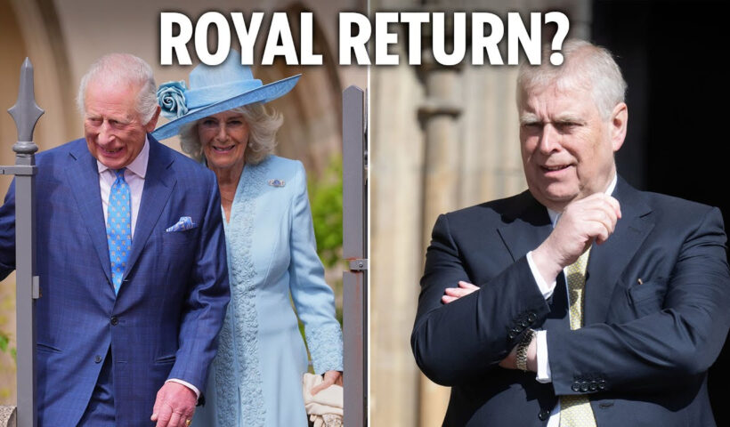 Is Prince Andrew making a comeback? Reason shamed Duke joined King & Queen for Easter service