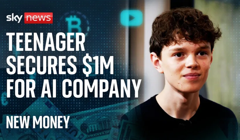 Meet the teenage AI company founder who secured a $1m investment | New Money