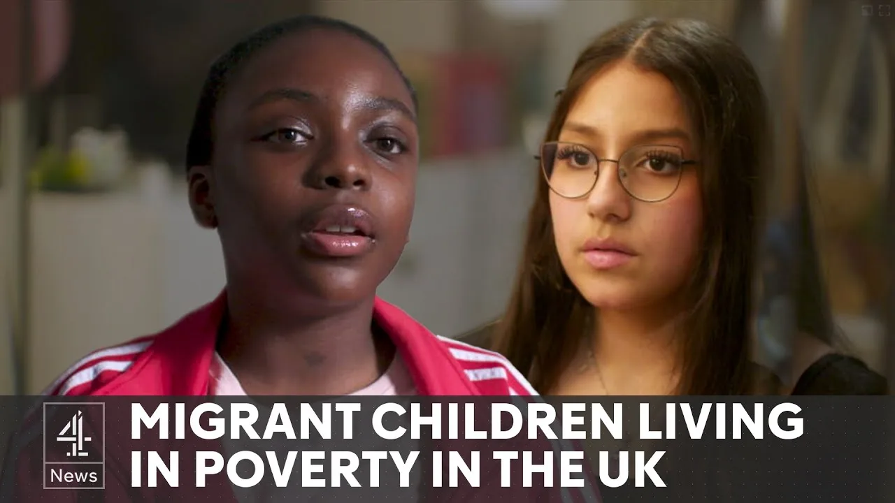 British born migrant children fight to survive poverty
