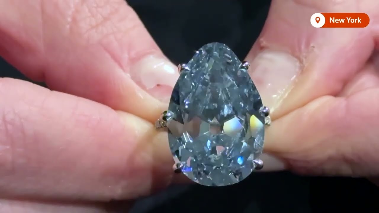 Vivid blue diamond could fetch $35-$50 million at auction | Reuters