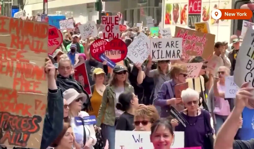 Thousands of protesters rally against Trump across US | REUTERS