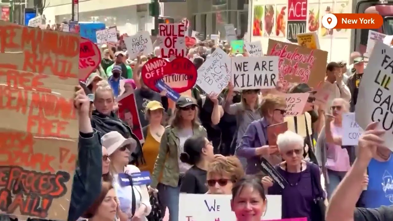 Thousands of protesters rally against Trump across US | REUTERS