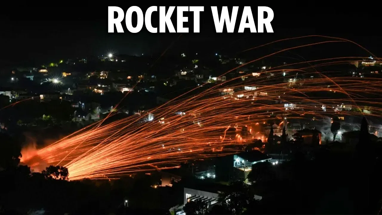 Rival churches bombard each other with FIREWORKS in Easter ‘rocket war’