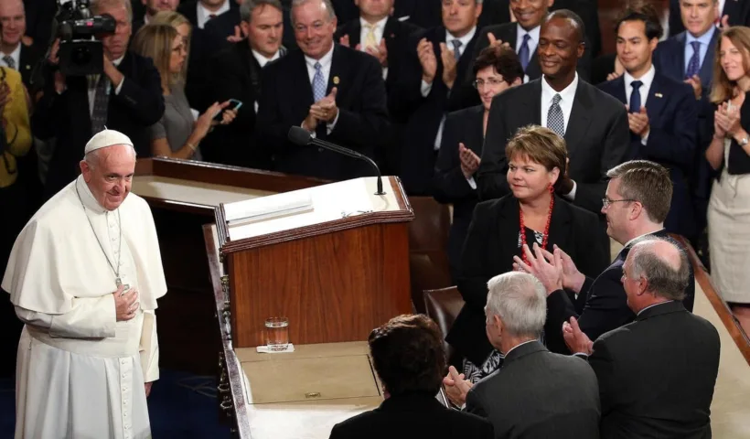 From the archives: Pope Francis makes historic address to joint session of Congress