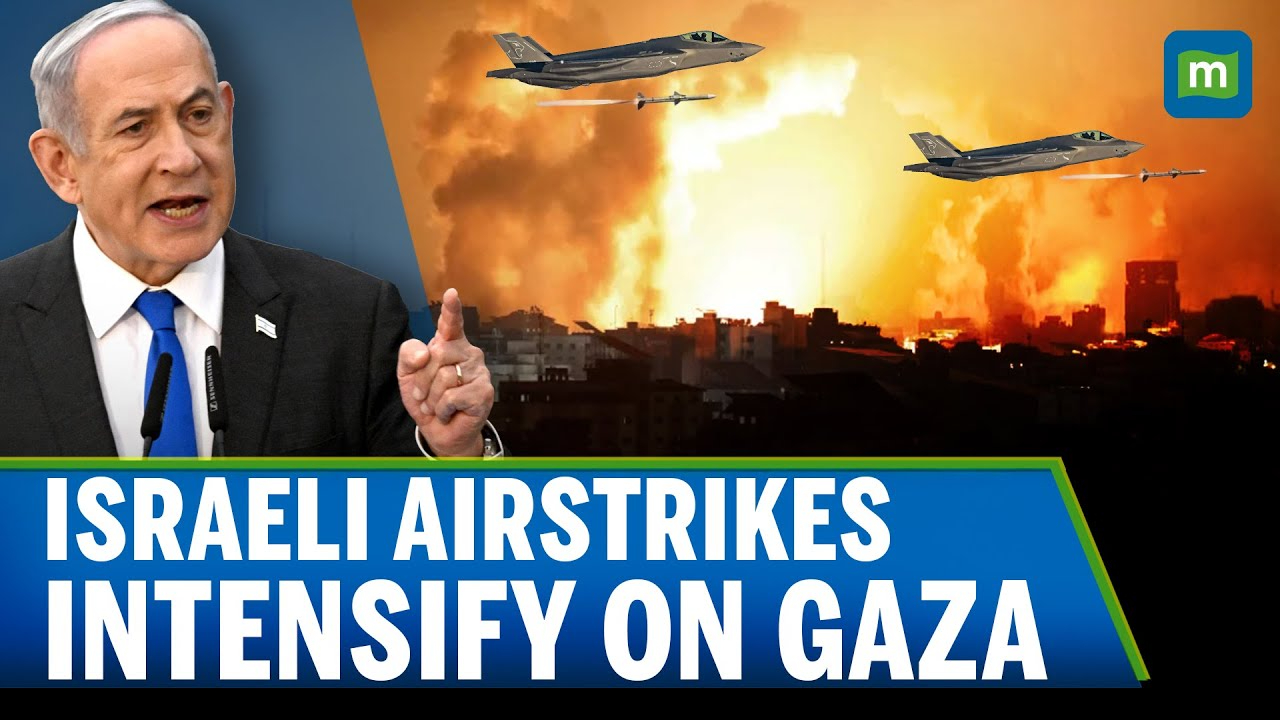 Israeli Airstrike Pounds Gaza's Khan Younis| Netanyahu| Ceasefire| Hostage Crisis| Hamas| N18G
