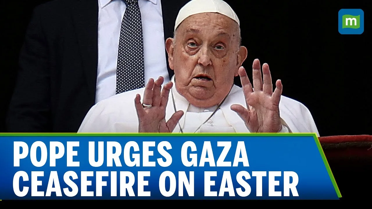 Pope Francis Calls for Gaza Ceasefire in Easter Message | N18G