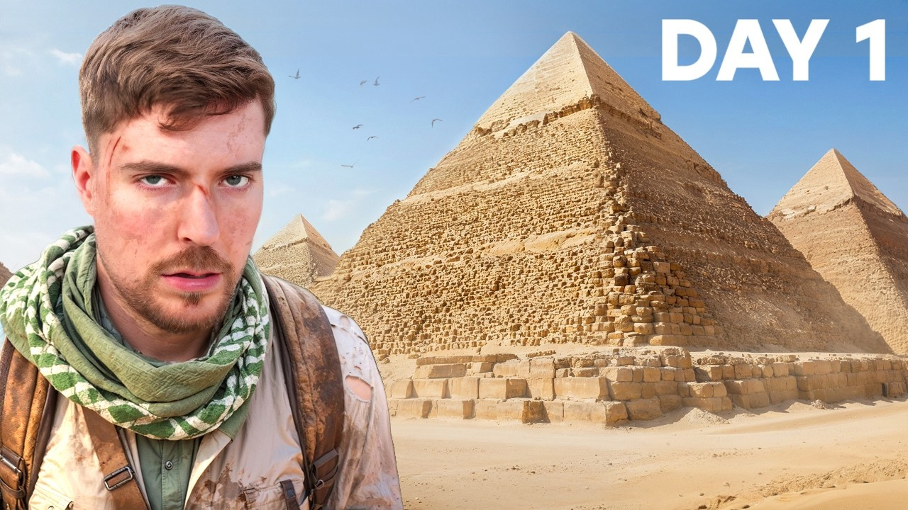 I Spent 100 Hours Inside The Pyramids!