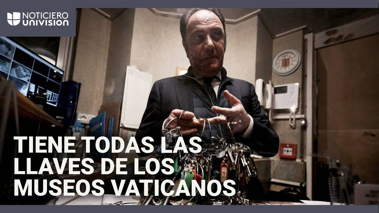 Un día en la vida de Gianni Crea, el hombre que porta las 2,797 llaves de los Museos Vaticanos