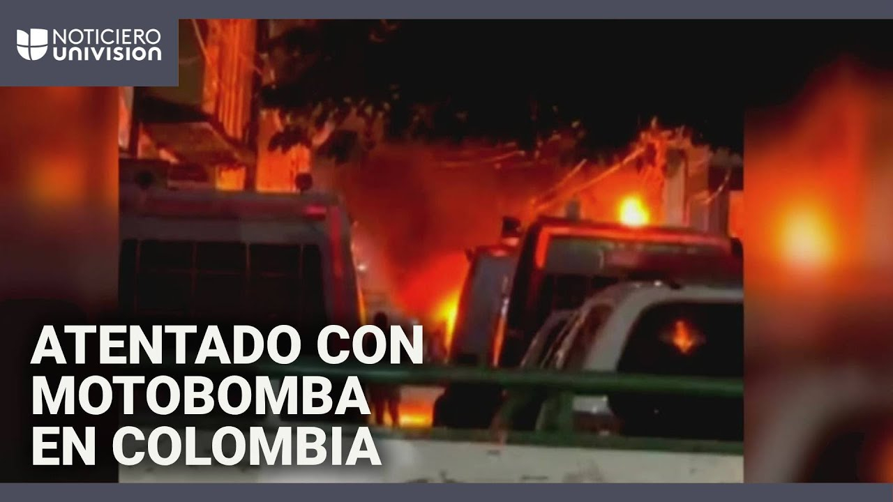 Ataque con motobomba en Colombia deja dos muertos y decenas de heridos: identifican a víctimas