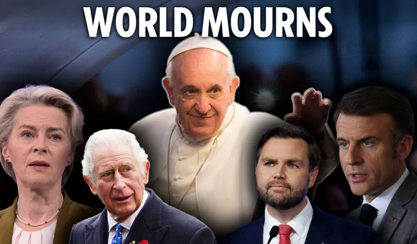 World leaders pay tribute after death of Pope Francis