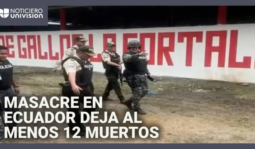 Masacre en Ecuador: falsos militares matan a 12 personas en medio de una pelea de gallos